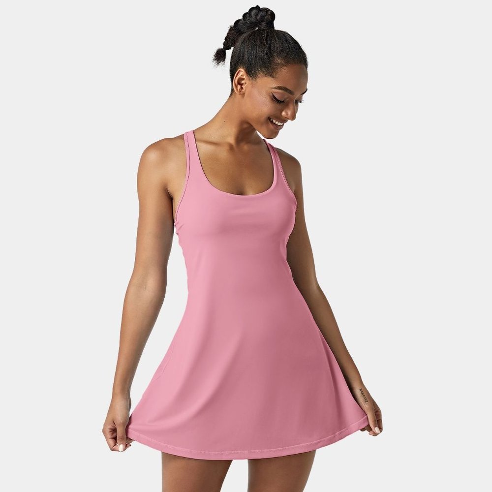 Halara Everyday Tennis Dress-Glee Air